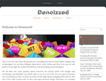 Tablet Screenshot of denoizzed.com